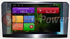 Штатное головное устройство ШГУ MERCEDES Benz ML / ML300 / ML350 / ML450... Android 4 Carmedia QR-70