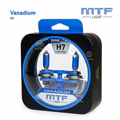 Галогеновые лампы MTF-Light Vanadium H7