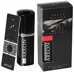 Ароматизатор Areon Perfume Silver в пластике 50мл 