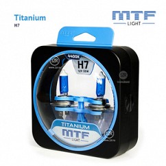 Галогеновые лампы MTF-Light Titanium H7